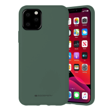 Husa Goospery Mercury Liquid Silicone Apple iPhone 11 Pro Max [Green]