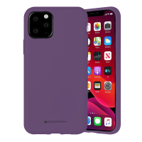 Husa Goospery Mercury Liquid Silicone Apple iPhone 12 Pro [Purple]