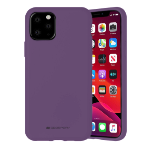 Husa Goospery Mercury Liquid Silicone Apple iPhone 12 Pro Max [Purple]