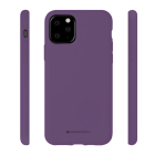 Husa Goospery Mercury Liquid Silicone Apple iPhone 11 Pro Max [Purple]