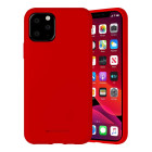 Husa Goospery Mercury Liquid Silicone Apple iPhone 11 Pro [Red]