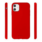 Husa Goospery Mercury Liquid Silicone Apple iPhone 12 [Red]