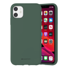 Чехол Goospery Mercury Liquid Silicone Apple iPhone 12 [Green]