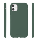 Чехол Goospery Mercury Liquid Silicone Apple iPhone 12 [Green]