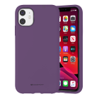 Чехол Goospery Mercury Liquid Silicone Apple iPhone 12 [Purple]