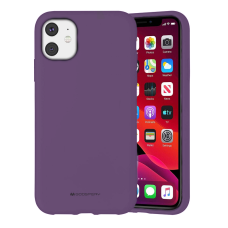 Husa Goospery Mercury Liquid Silicone Apple iPhone 12 [Purple]