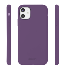 Чехол Goospery Mercury Liquid Silicone Apple iPhone 12 [Purple]