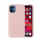 Husa Goospery Mercury Liquid Silicone Apple iPhone 12 mini [Pink sand]