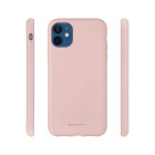 Husa Goospery Mercury Liquid Silicone Apple iPhone 12 mini [Pink sand]