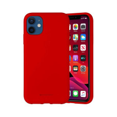 Чехол Goospery Mercury Liquid Silicone Apple iPhone 12 mini [Red]