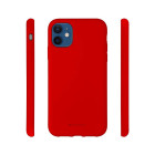 Husa Goospery Mercury Liquid Silicone Apple iPhone 12 mini [Red]