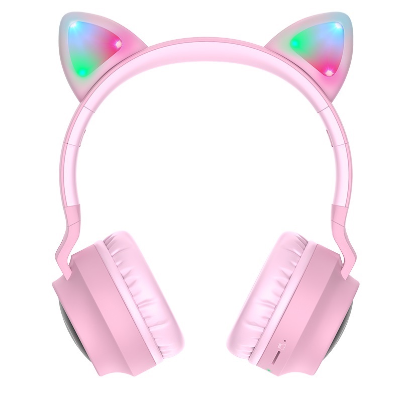 information Milestone journal Casti Wireless Hoco W27 Cat Ear [Pink] de la 549 lei