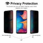 Sticla protectoare Screen Geeks Samsung Galaxy A20 Anti-Spy All Glue [Black]