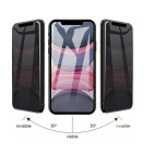 Защитное стекло Screen Geeks Apple iPhone 12 Anti-Spy All Glue [Black]