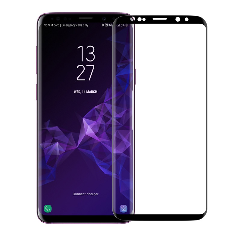 Защитное стекло Screen Geeks Ceramic Glass Samsung Galaxy S9 Plus [Black]