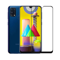 Защитное стекло Samsung Galaxy M31 Screen Geeks Full All Glue [Black]