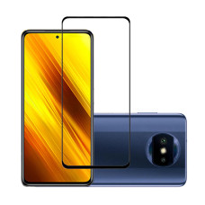Защитное стекло Xiaomi Poco X3 Screen Geeks Full All Glue [Black]