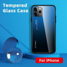 Чехол Screen Geeks Glaze Apple iPhone 11 Pro Max [Blue-Black]