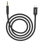 Cablu Hoco UPA13 Lightning to 3.5mm Jack AUX (1m) [Black]