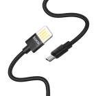 Cablu Hoco U55 Outstanding Micro USB (1.2m) [Black]