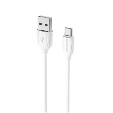 Cablu Borofone BX19 Benefit Micro USB (1m) [White]