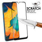Защитное стекло Samsung A20 Screen Geeks Full All Glue [Black]