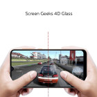 Защитное стекло Samsung A50 Screen Geeks Full All Glue (Black)