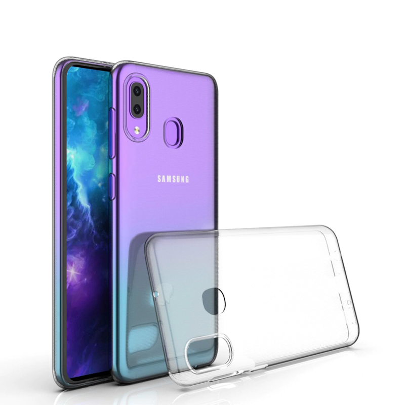 Husa Screen Geeks Tpu Ultra Thin Galaxy A30 (Transparent)