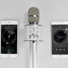 Микрофон беспроводной Hoco BK3 Cool Sound [Silver]