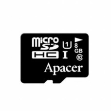 Карта памяти Apacer (Class 10), MicroSDHC, 8GB  