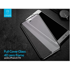 Защитное стекло iPhone 6 Screen Geeks 4D Zero Frame Black