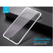 Защитное стекло iPhone 6 Screen Geeks 4D Zero Frame White