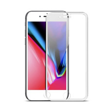 Ð—Ð°Ñ‰Ð¸Ñ‚Ð½Ð¾Ðµ Ñ�Ñ‚ÐµÐºÐ»Ð¾ iPhone 8 Screen Geeks Full Cover Zero Frame White