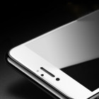Защитное стекло iPhone 8 Screen Geeks Full Cover Zero Frame White