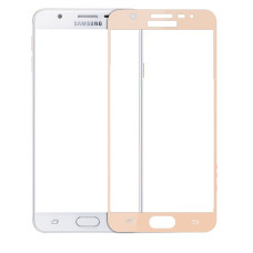 Защитное стекло Samsung Galaxy J2 (2018) Screen Geeks Full Cover All Glue Zero Frame Gold