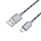 Cablu Borofone BX24 Ring Micro USB (1m) [Gray]