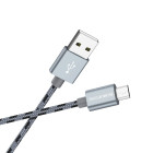 Cablu Borofone BX24 Ring Micro USB (1m) [Gray]