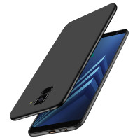 Чехол для Samsung Galaxy A6 (2018)  Screen Geeks Solid TPU Black