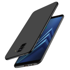 Чехол для Samsung Galaxy A6 (2018)  Screen Geeks Solid TPU Black