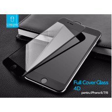 Защитное стекло iPhone 8 Screen Geeks 4D Full Cover Black