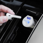 Bluetooth casca Borofone BC23 Touareg (+ Incarcator Auto 2.4A) [White]