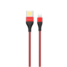 Cablu Borofone BU11 Tasteful Lightning (1.2m) [Red]