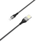 Кабель Borofone BU11 Tasteful Lightning (1.2м) [Black]