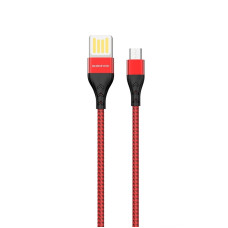 Cablu Borofone BU11 Tasteful Micro USB (1.2m) [Red]