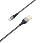 Кабель Borofone BU11 Tasteful Micro USB (1.2м) [Black]