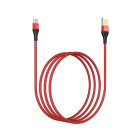 Cablu Borofone BU11 Tasteful Micro USB (1.2m) [Red]