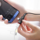 Адаптер Borofone BV8 Type-C  to 3.5mm Jack + Type-C [Black]