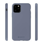 Husa Goospery Mercury Liquid Silicone Apple iPhone 12 Pro Max [Lavender]