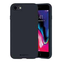 Husa Goospery Mercury Liquid Silicone Apple iPhone 7 / 8 [Navy]