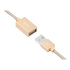 Кабель USB Hoco UA2 Cable USB 2.0 Gold